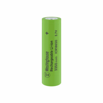 Акумулятор літій-іонний Westinghouse Li-ion ICR18650, 3350mAh, 1шт/уп-[articul]