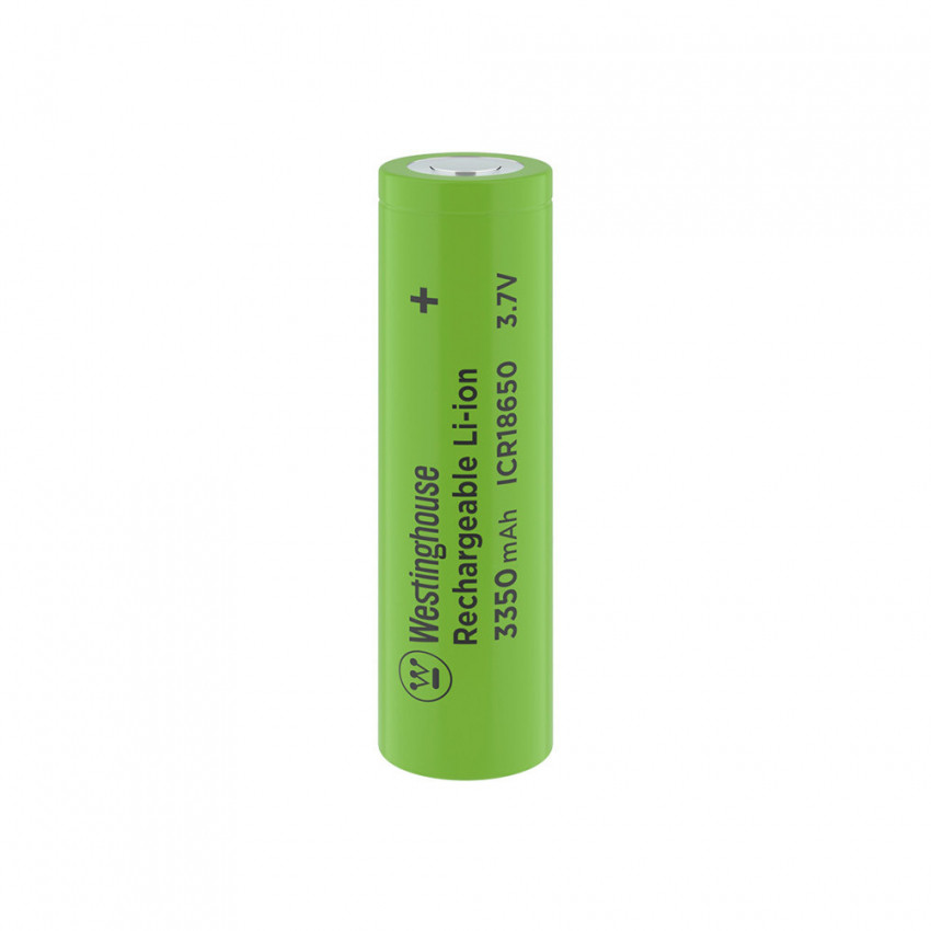 Акумулятор літій-іонний Westinghouse Li-ion ICR18650, 3350mAh, 1шт/уп-INR18650F-3350