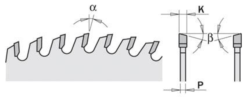 285.080.10R Пила HM D=250 F=35 Z=80 K=3,2/2,2-285.080.10R