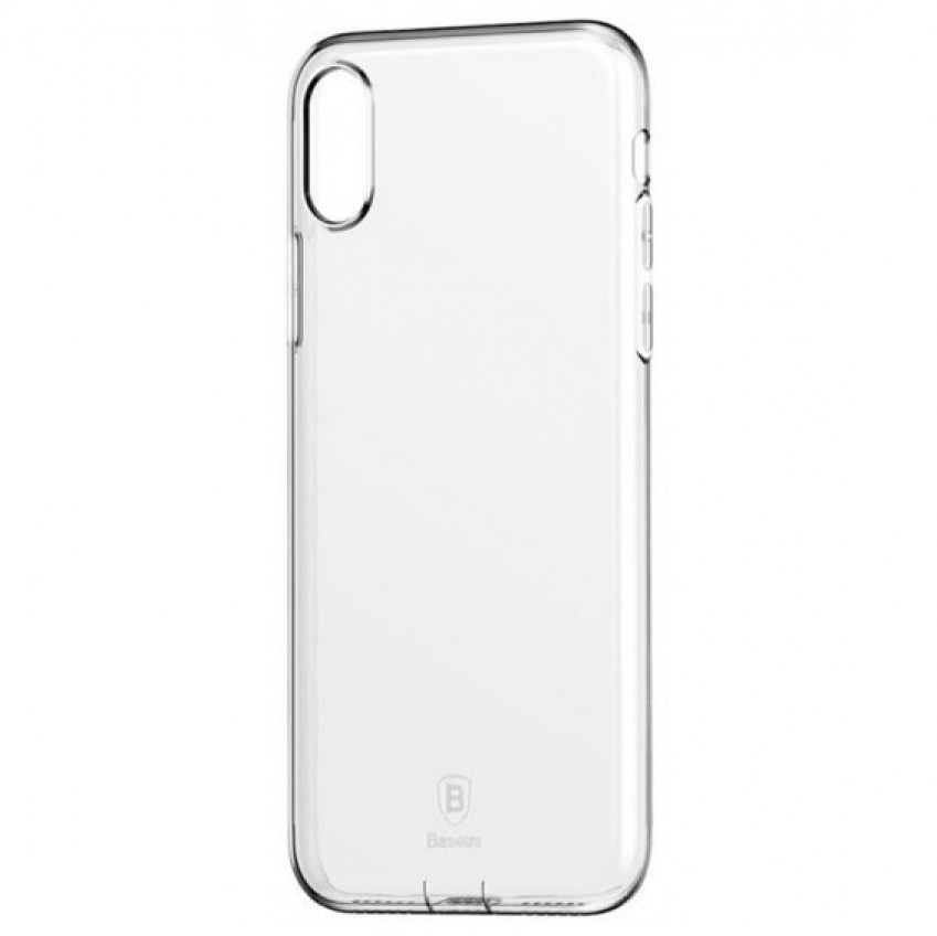 Чохол Baseus для iPhone X/Xs Pluggy TPU Transparent (ARAPIPHX-A02)-