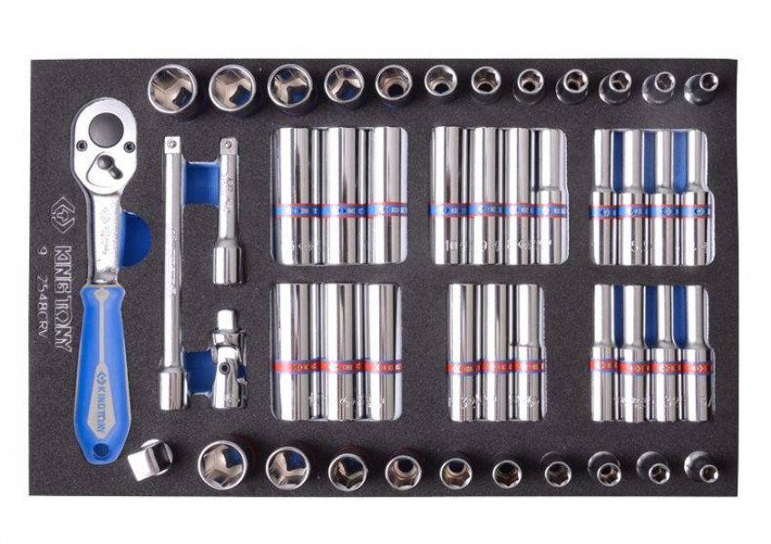 Набір головок в ложементе EVA 48пр. 1/4"-9-2548CRV