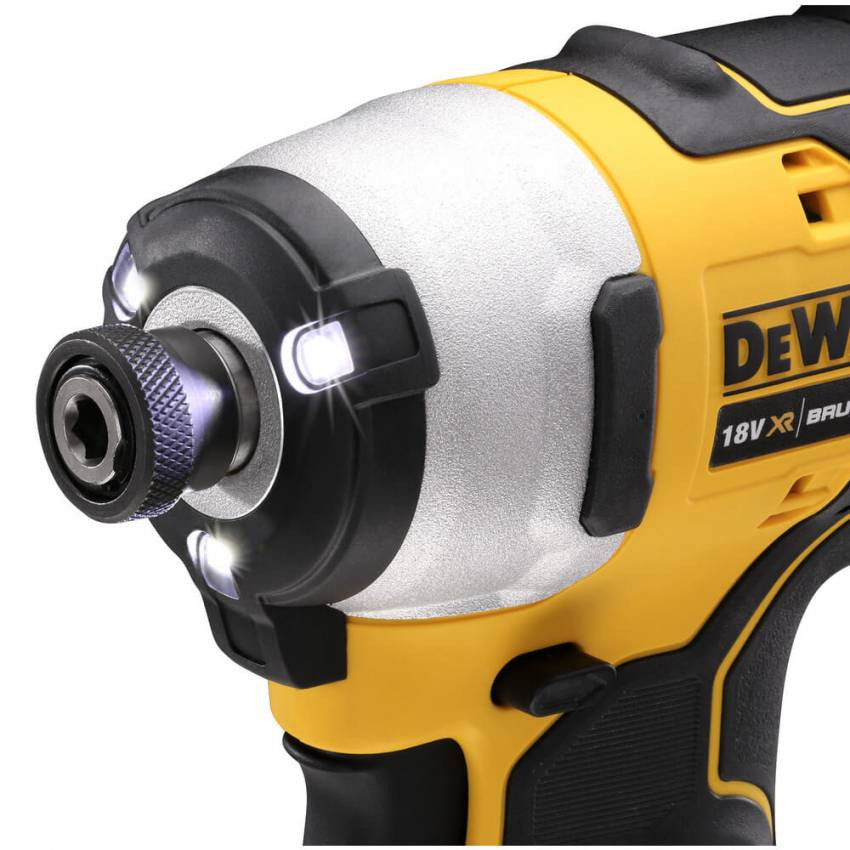 Шуруповерт акумуляторний ударний безщітковий DeWALT DCF809L2T-DCF809L2T