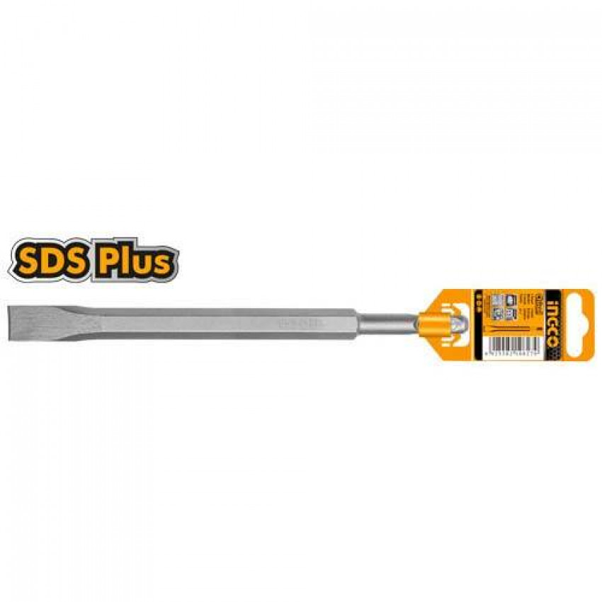 Зубило плоске SDS Plus 14х250х40 мм.-DBC0122502