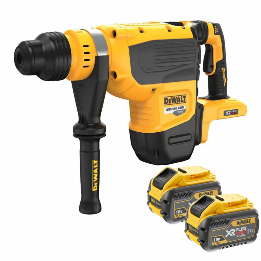 Перфоратор акумуляторний безщітковий SDS MAX DeWALT DCH735X2-DCH735X2