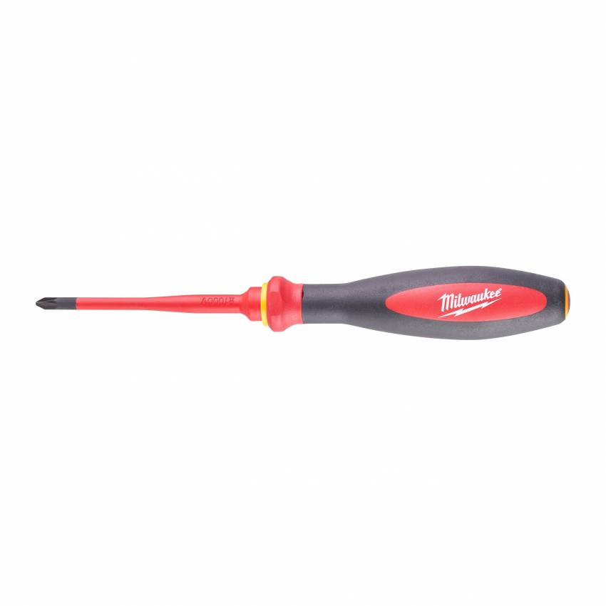 Викрутка VDE діелектрична тонка MILWAUKEE PZ1х80мм 3-4932471450