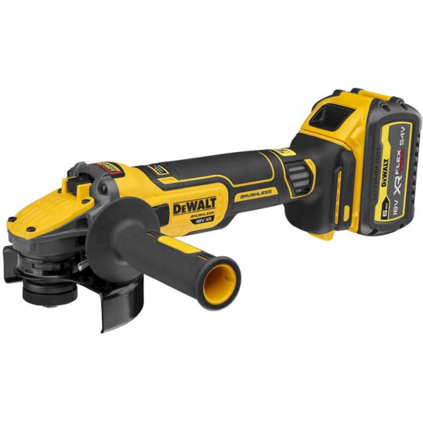 Шлифмашина угловая - болгарка аккумуляторная бесщёточная DeWALT DCG409VST1-DCG409VST1