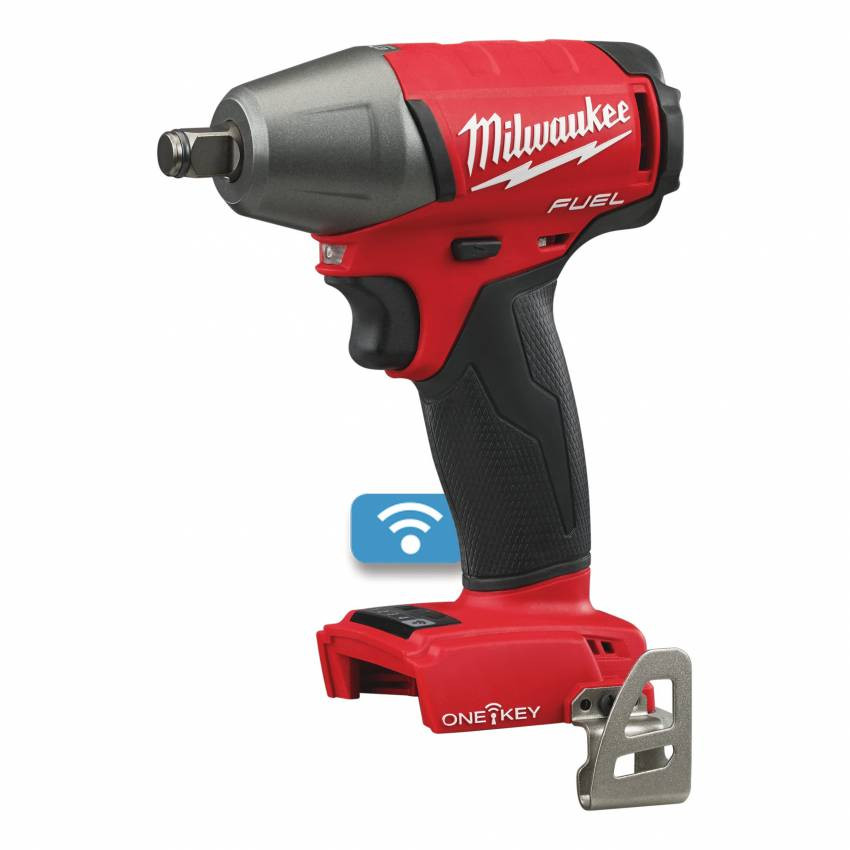 Гайкокрут акумуляторний 1/2" MILWAUKEE, M18 ONEIWF12-502X, 300Нм (зарядний пристрій, 2 акум.Х 5Ач, HDкейс)-4933451374