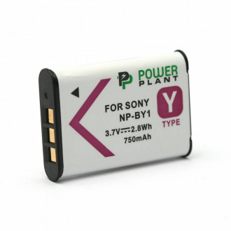 Аккумулятор PowerPlant Sony NP-BY1 750mAh-[articul]