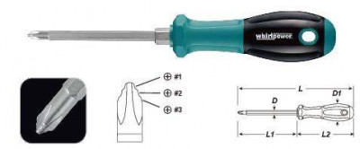Викрутка універсальна PH1,2,3*100мм(3 в 1)-[articul]