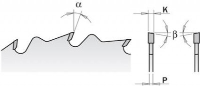 278.028.12V Пила HW D=300 F=70 Z=28 K=3,2/2,2 &lt;=18