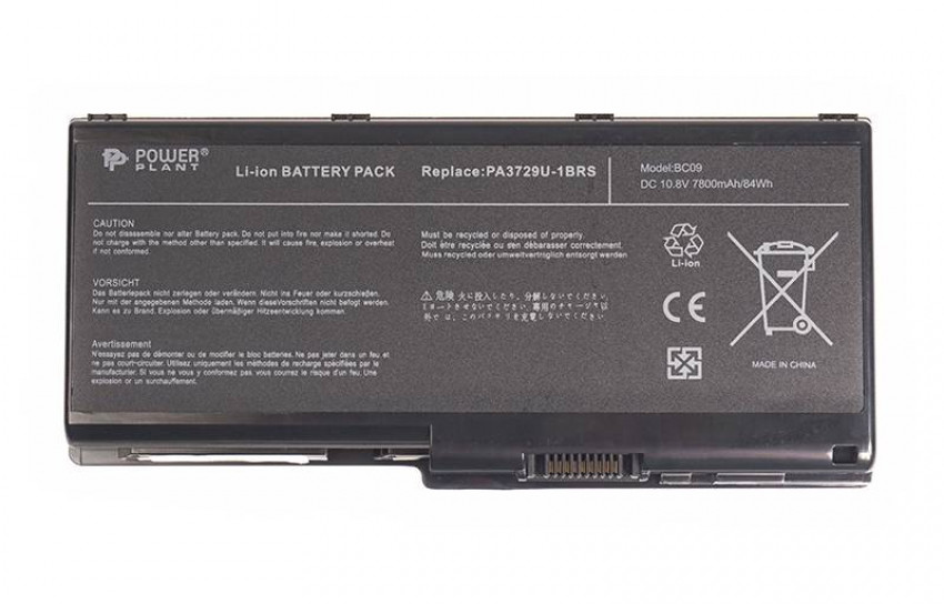 Акумулятор для ноутбука TOSHIBA Satellite P505 (PA3729U-1BRS, TAP505LP) 10.8V 7800mAh-NB510207