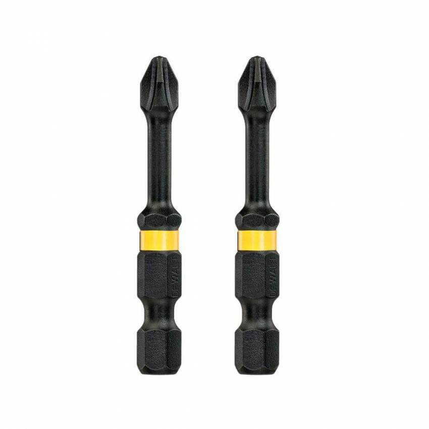 Набір бітів DeWALT IMPACT TORSION DT70532T, Philips, Ph2, L=50 мм, 2 шт-DT70532T