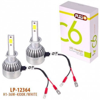 Лампи PULSO C6/LED/H1 P14.5/2*280°COB/12-24v36w/3800Lm/4300К-[articul]