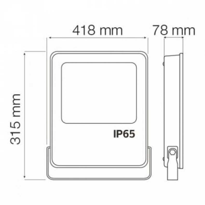 Прожектор світлодіодний LION-150 150W 6400K-068-013-0150-010