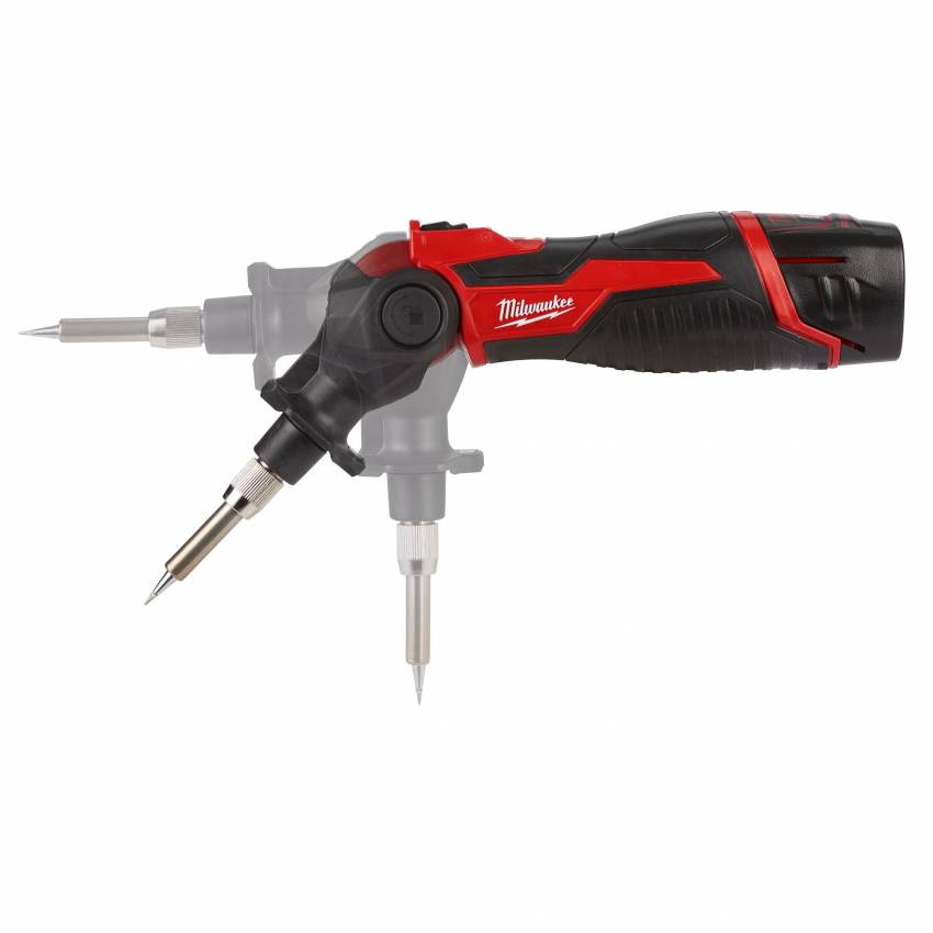 Паяльник акумуляторний MILWAUKEE,M12 SI-201C ( заряд.пристрій, 1 акум.Х 2Ач)-4933459761