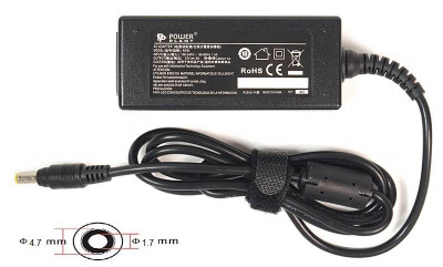 Адаптер для ноутбука PowerPlant ASUS 220V, 12V 36W 3A (4.8*1.7)-[articul]