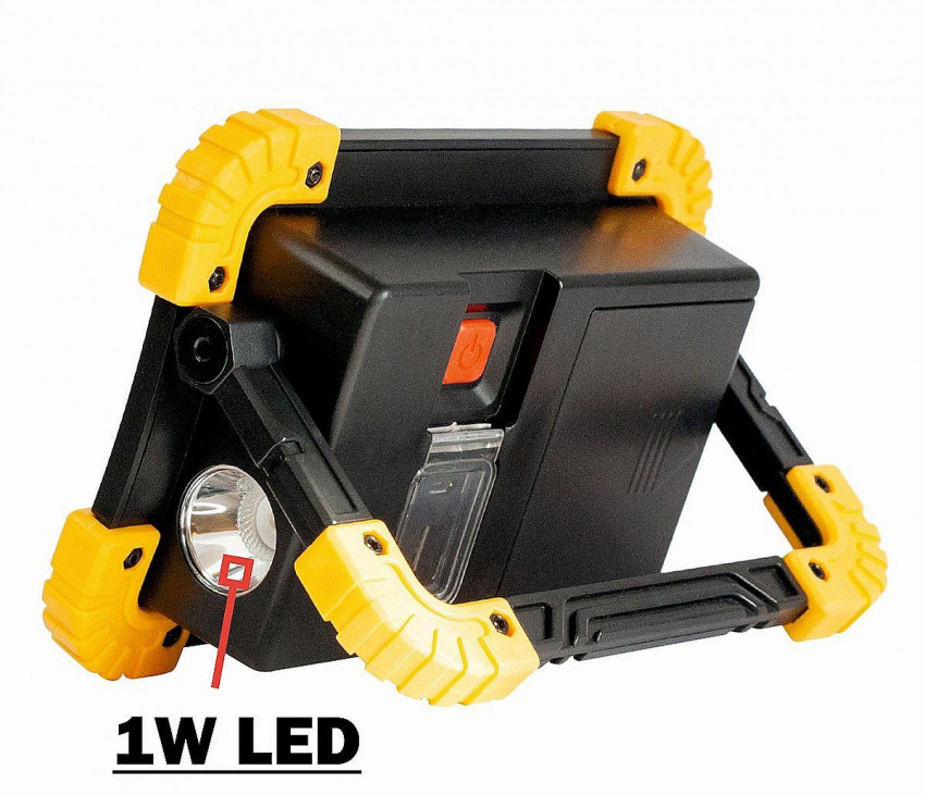 Ліхтар worklight FL2032 LED+COB з USB +3xAA/LR6-FL2032