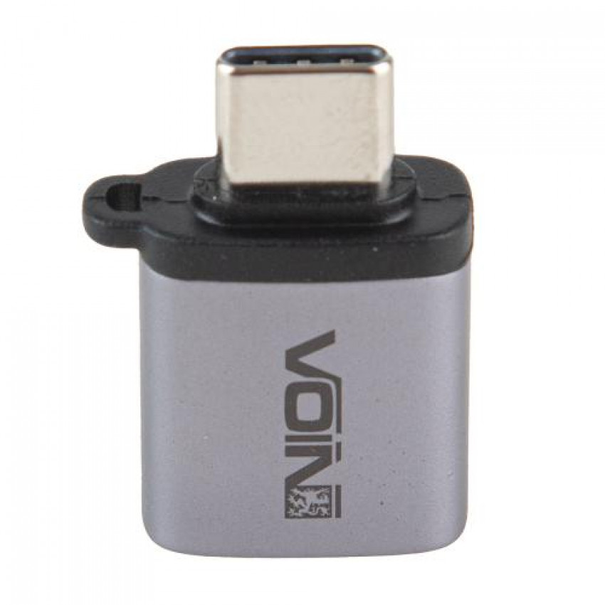 Адаптер OTG VOIN USB 3.0 в Type C Grey (VP-6106)-VP-6106