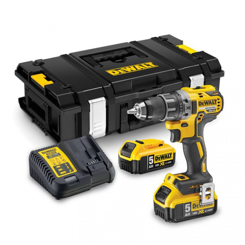 Дриль-шуруповерт акумуляторний безщітковий DeWALT DCD791P2-DCD791P2