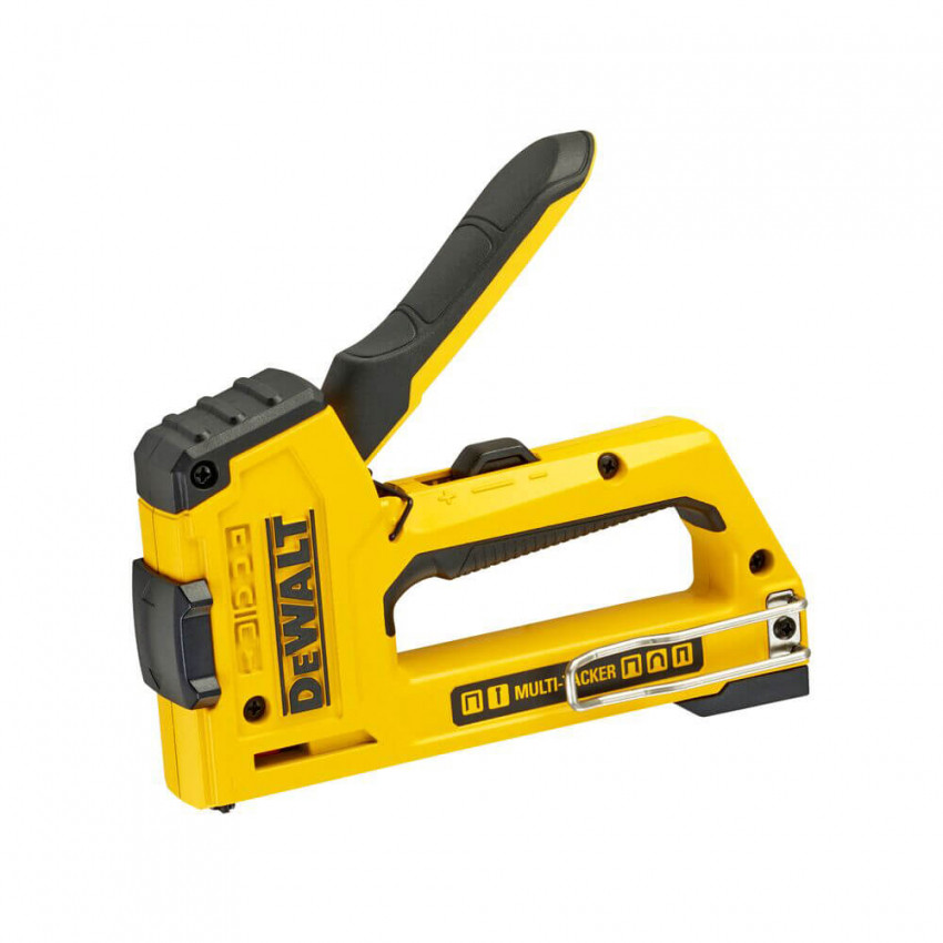 Степлер MULTI TACKER 5 в 1 скоби тип A, G, H 6-14мм, цвяхи J 12, 15 мм. DeWALT DWHT0-TR510-DWHT0-TR510