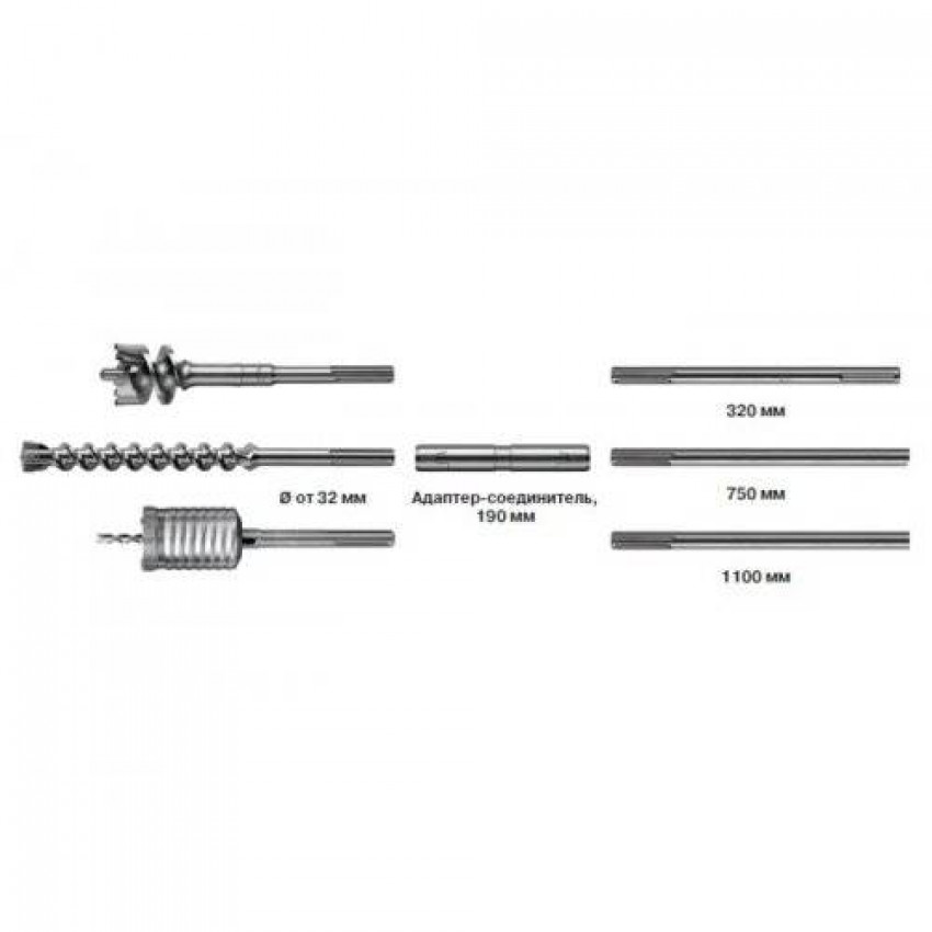 Коронка пустотіла збірна S & R 125 х 100-214007045