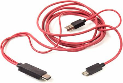 Відео кабель PowerPlant HDMI - micro USB USB, 2.0м, (MHL), Blister