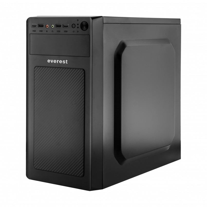 Корпус БЕЗ БЖ Everest 6116 - MATX, 2xUSB3.0+2xUSB2.0-