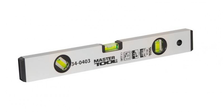 MasterTool Рівень посилений 40 см, 3 капсули, Ст: 34-0403-34-0403