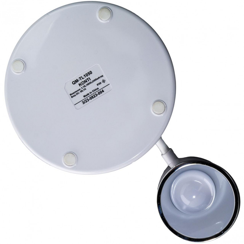 Настільна лампа з акумулятором  Quantum KONTI QM-TL1050 LED 3W 200lm 3000-5500К USB 5V-QM-TL1050