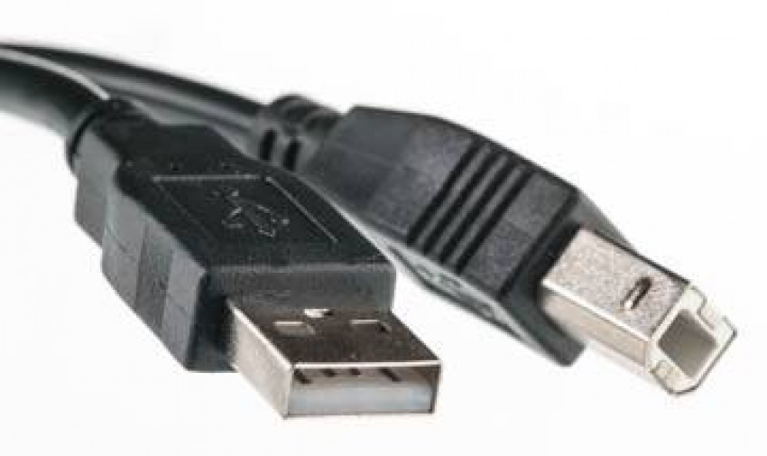 Кабель PowerPlant USB 2.0 AM – BM, 3м, One ferrite-KD00AS1221