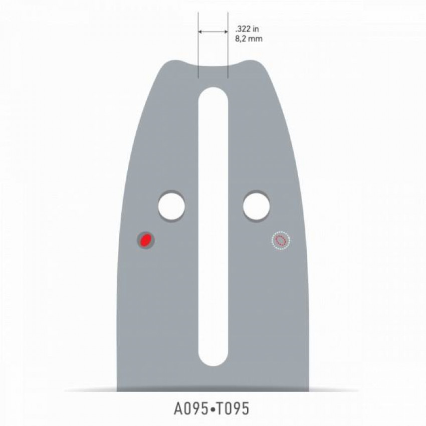 Напрямна шина Oregon 180SDEA095 18" Паз 1.3 мм крок 3/8", 58за Double Guard SDE-180SDEA095