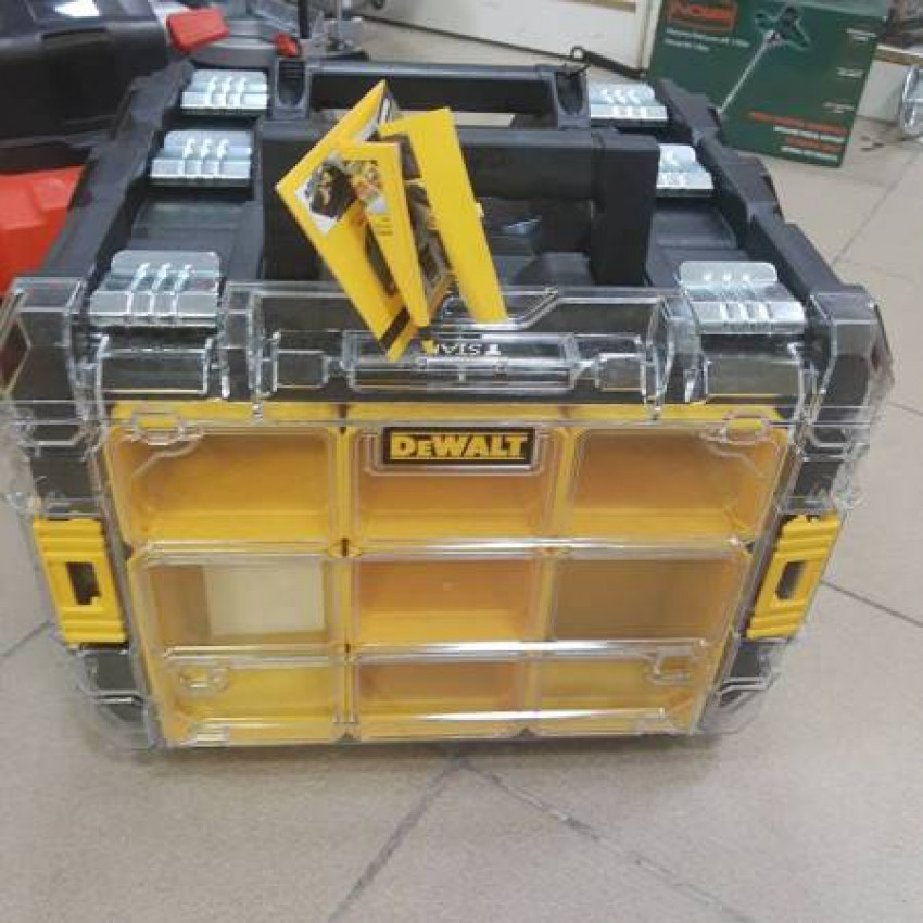 Органайзер TSTAK із прозорою кришкою DeWALT DWST1-71194-DWST1-71194