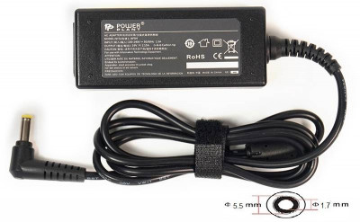 Адаптер для ноутбука PowerPlant ACER 220V, 19V 40W 2.15A (5.5*1.7)-[articul]