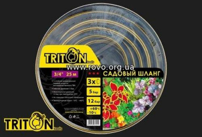 Шланг садовий 1/2&quot; х 30м Triton-tools-[articul]