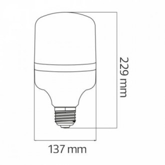 Світлодіодна лампа TORCH-80 80W E27 6400К