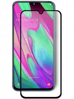 Захисне скло Full screen PowerPlant для Samsung Galaxy A40, Black-[articul]