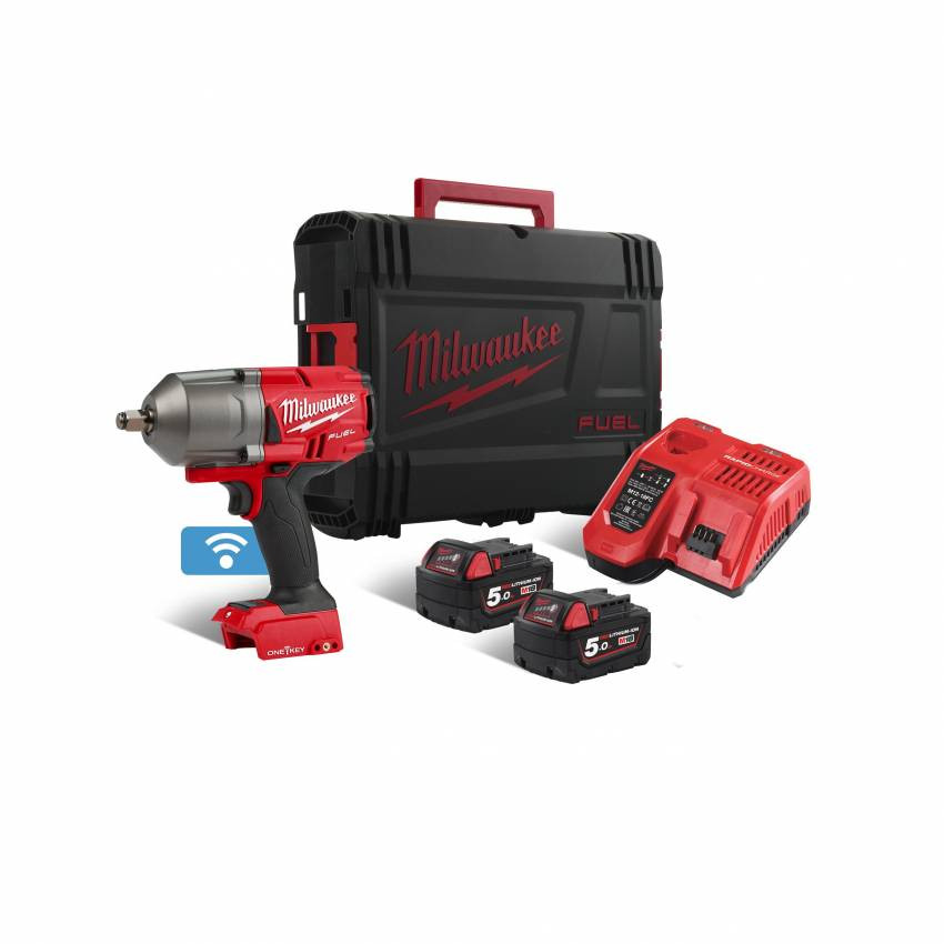 Гайковерт акумуляторний 1/2" MILWAUKEE, M18 ONEFHIWF12-0X, 1898Нм (HDкейс)-4933459726