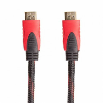 Відео кабель PowerPlant HDMI - HDMI, 2м, позолочені конектори, 2.0V, Double ferrites, Highspeed