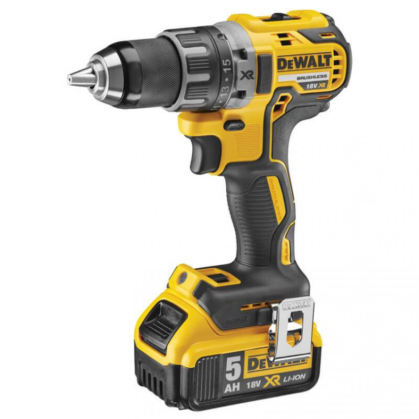 Дриль-шуруповерт акумуляторний безщітковий DeWALT DCD791P2-DCD791P2