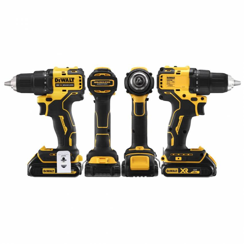 Дриль-шуруповерт безщітковий DeWALT DCD708S2T-DCD708S2T