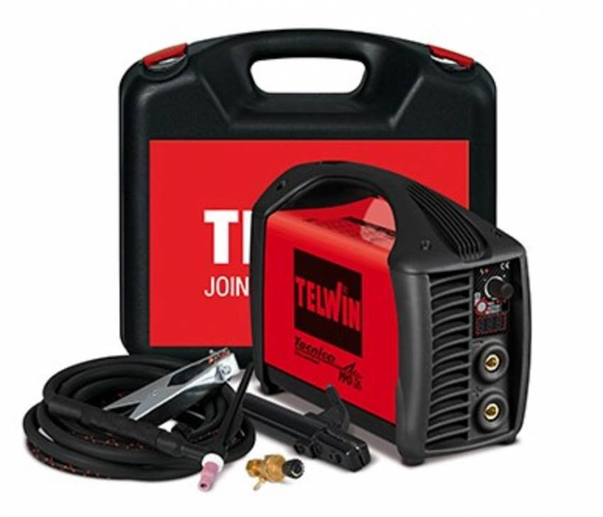 Аппарат аргонно-дуговой сварки Telwin TECNICA 190 TIG/MMA DC LIFT VRD PL.C.CASE-816220