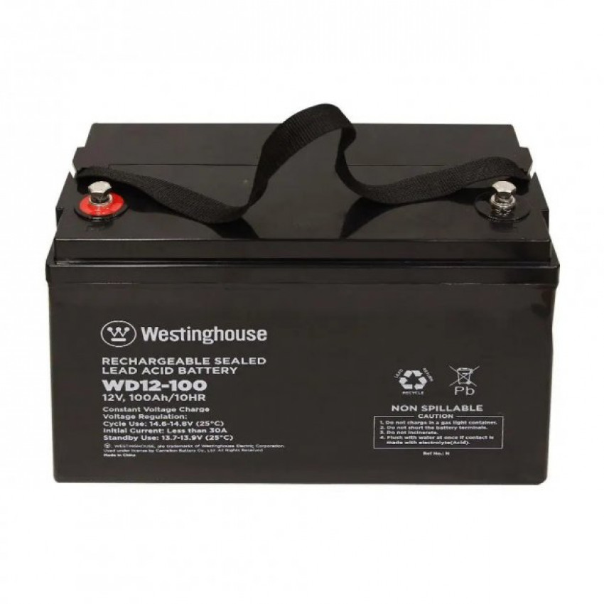 Акумулятор Westinghouse WD12-100N-T16 AGM 12V 100Ah-WD12-100N-T16