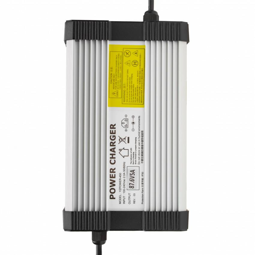 Зарядний пристрій для акумуляторів LiFePO4 72V (87.6V)-5A-360W-