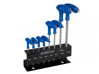 Шестигранники (комплект) Г-подібні екстрадовгі 8 од. 2-10 мм KINGTONY 22218MR-[articul]