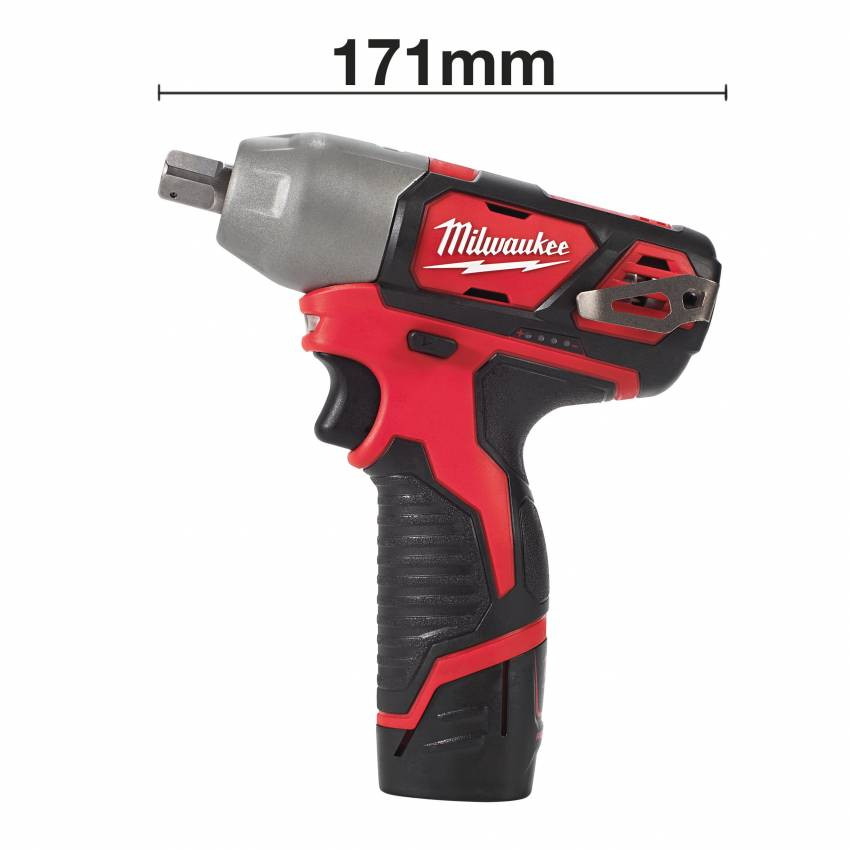 Гайковерт акумуляторний 1/2" MILWAUKEE, M12 BIW12-0, 138Нм-4933447134