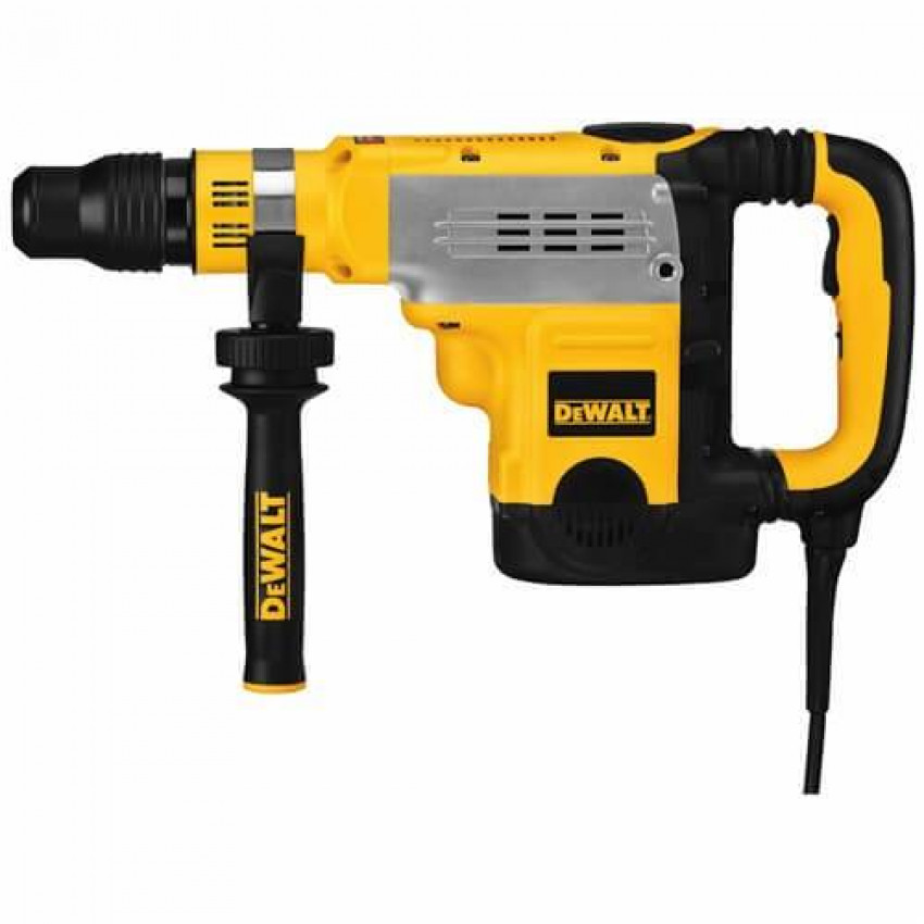 Перфоратор DeWALT, SDS-MAX, 2-х режимний, 1400Вт, 137-275об/хв, 1260-2520уд/хв, 48мм, 11Дж (EPTA), AVC/CTC/UTC, вага 9,1 кг., кейс-D25723K