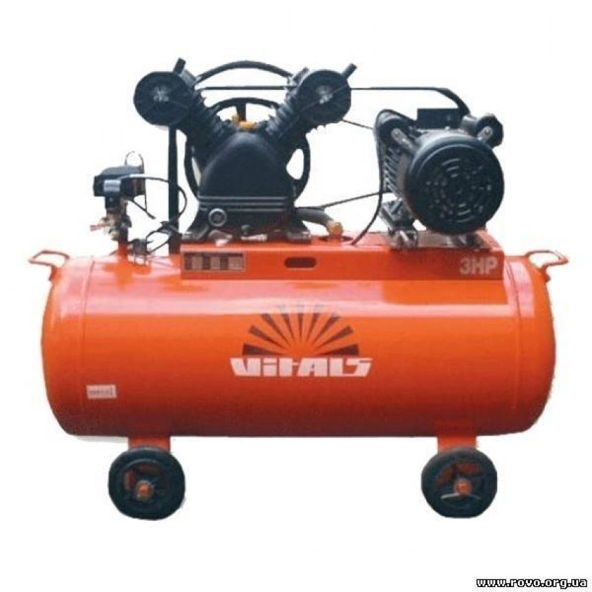 VITALS Компресор, 3.0 HP (2.3kW), 220V. ресивер 81 л-KV-3081R