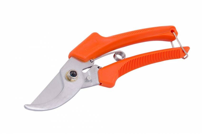 Секатор садовий MASTERTOOL 195 мм ручки PVC лезо SK5 14-6127-14-6127