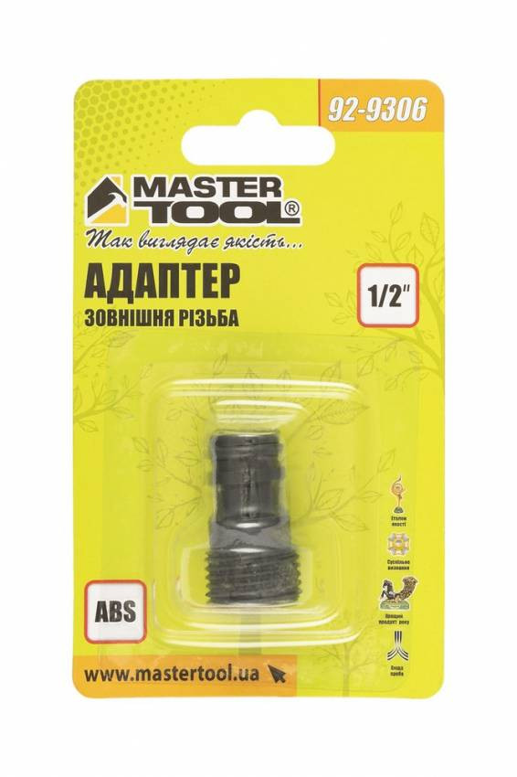 Адаптер для коннектора MASTERTOOL 1/2"ЗР 92-9306-92-9306