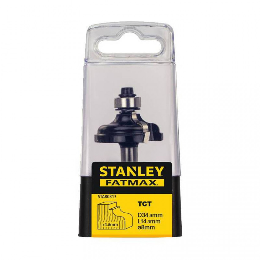 Фреза з дерева профільна діаметром 34.9 мм STANLEY STA80317-STA80317